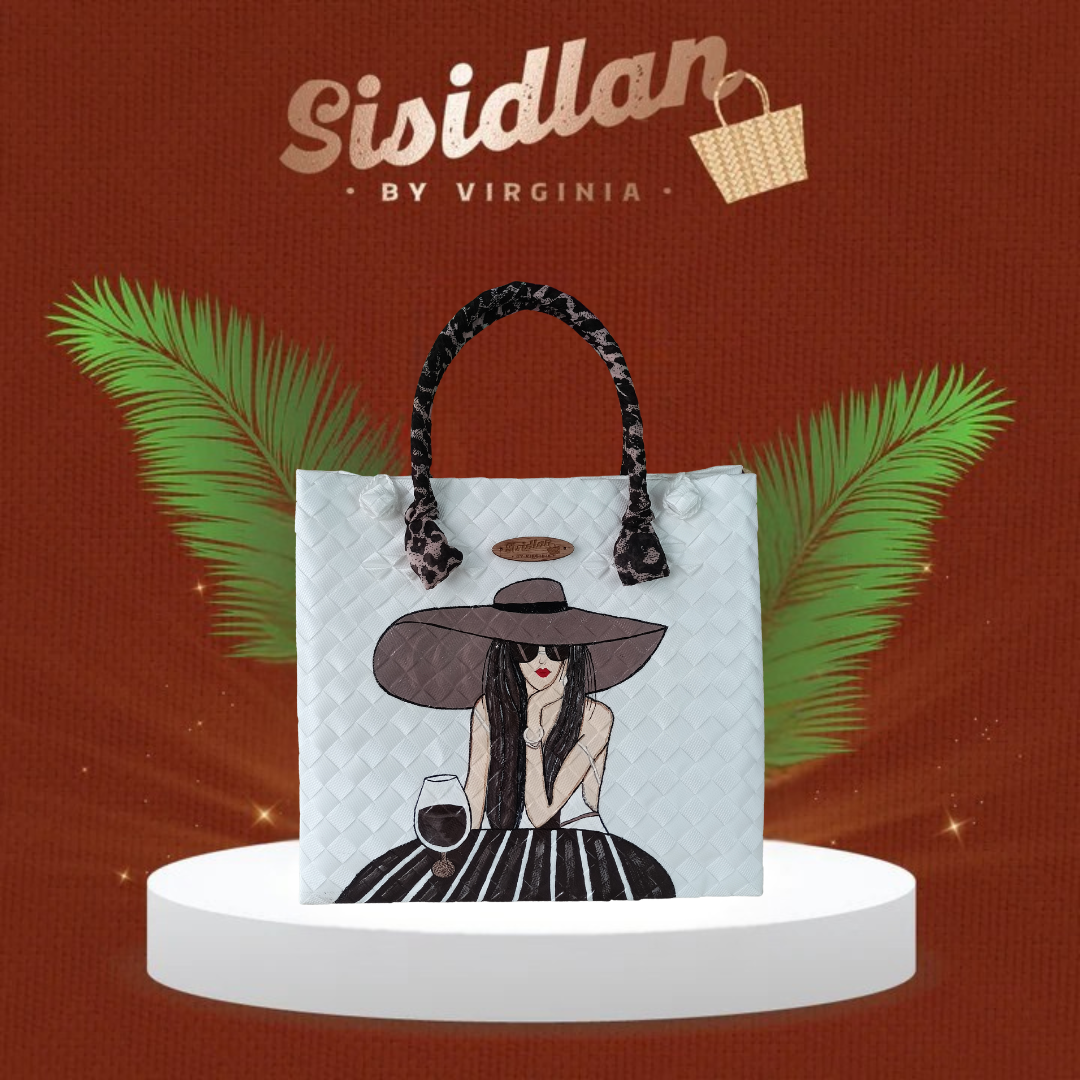SISIDLAN'S HANDPAINTED HANDBAG