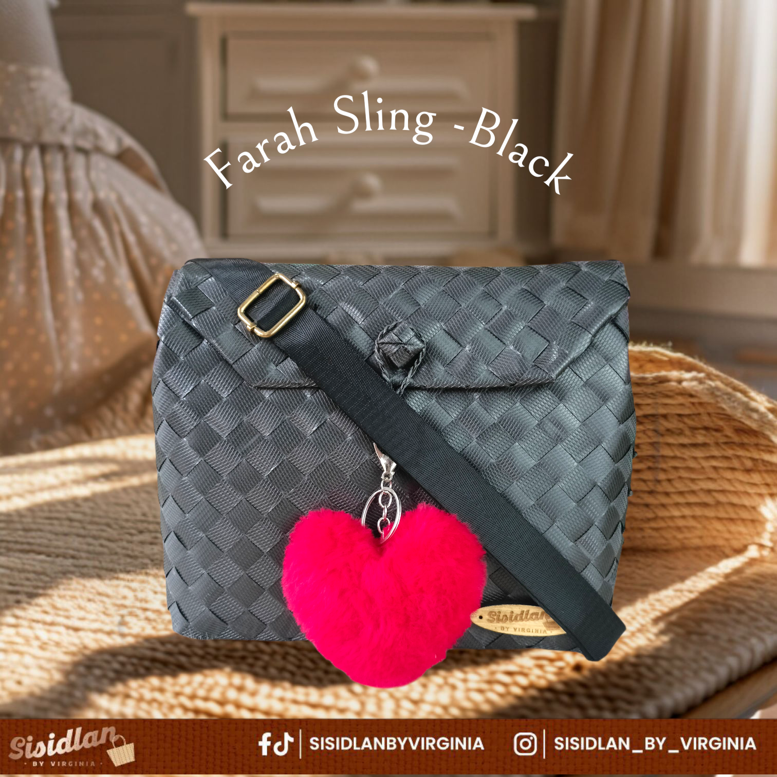 Farah Sling Bag | Sisidlan by Virginia